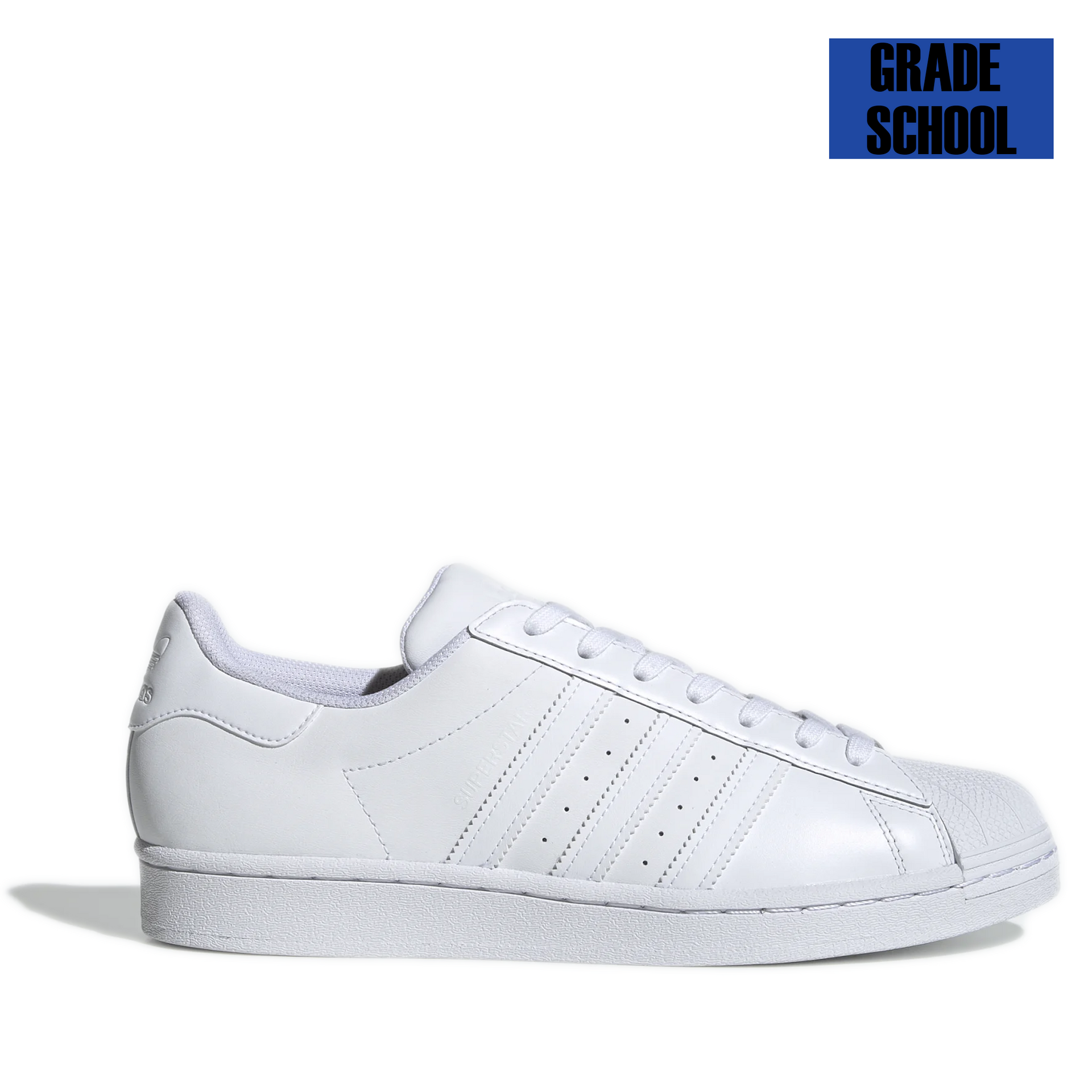 adidas Superstar Kids' Triple White 6