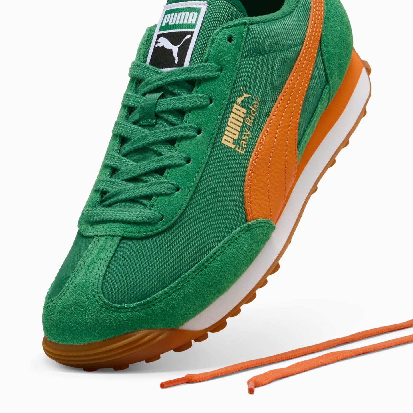 Men's Puma Easy Rider Vintage - Archive Green/Rickie Orange