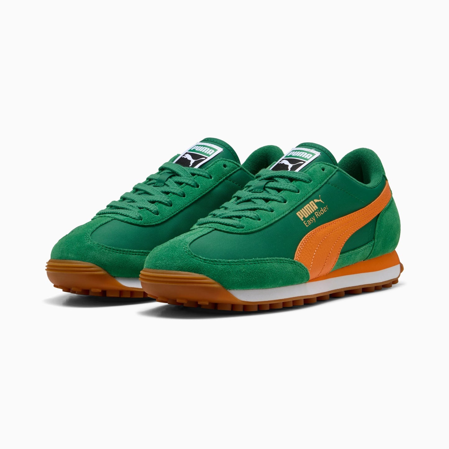 Men's Puma Easy Rider Vintage - Archive Green/Rickie Orange
