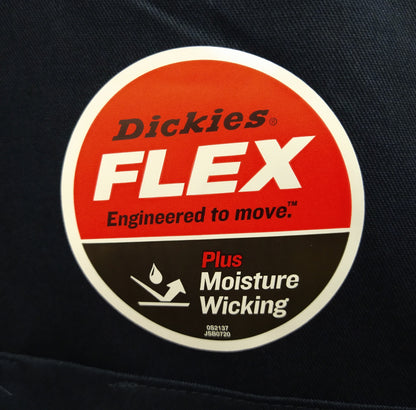 Men's Dickies FLEX Relaxed Fit Short Sleeve Work Shirt - Desert Sand