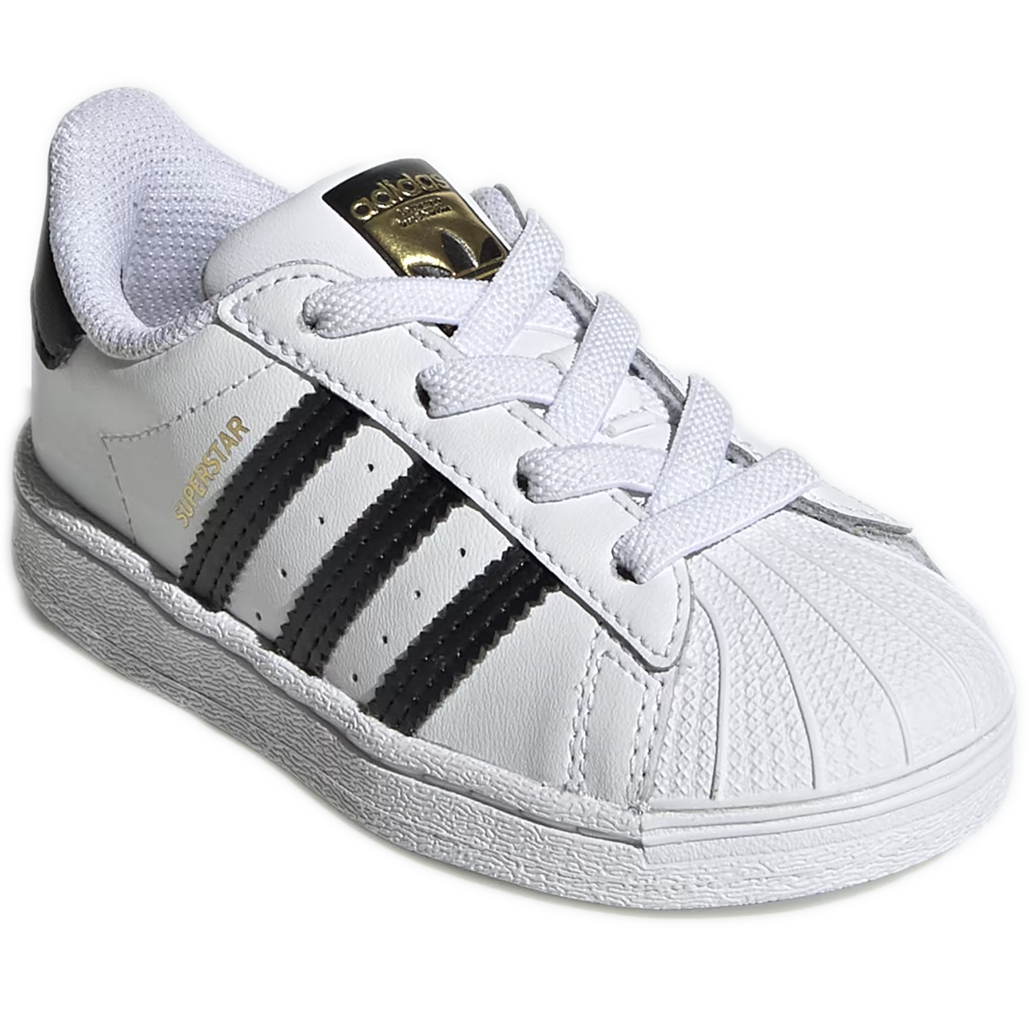 Infant's Adidas Superstar  - White/ Black/ White