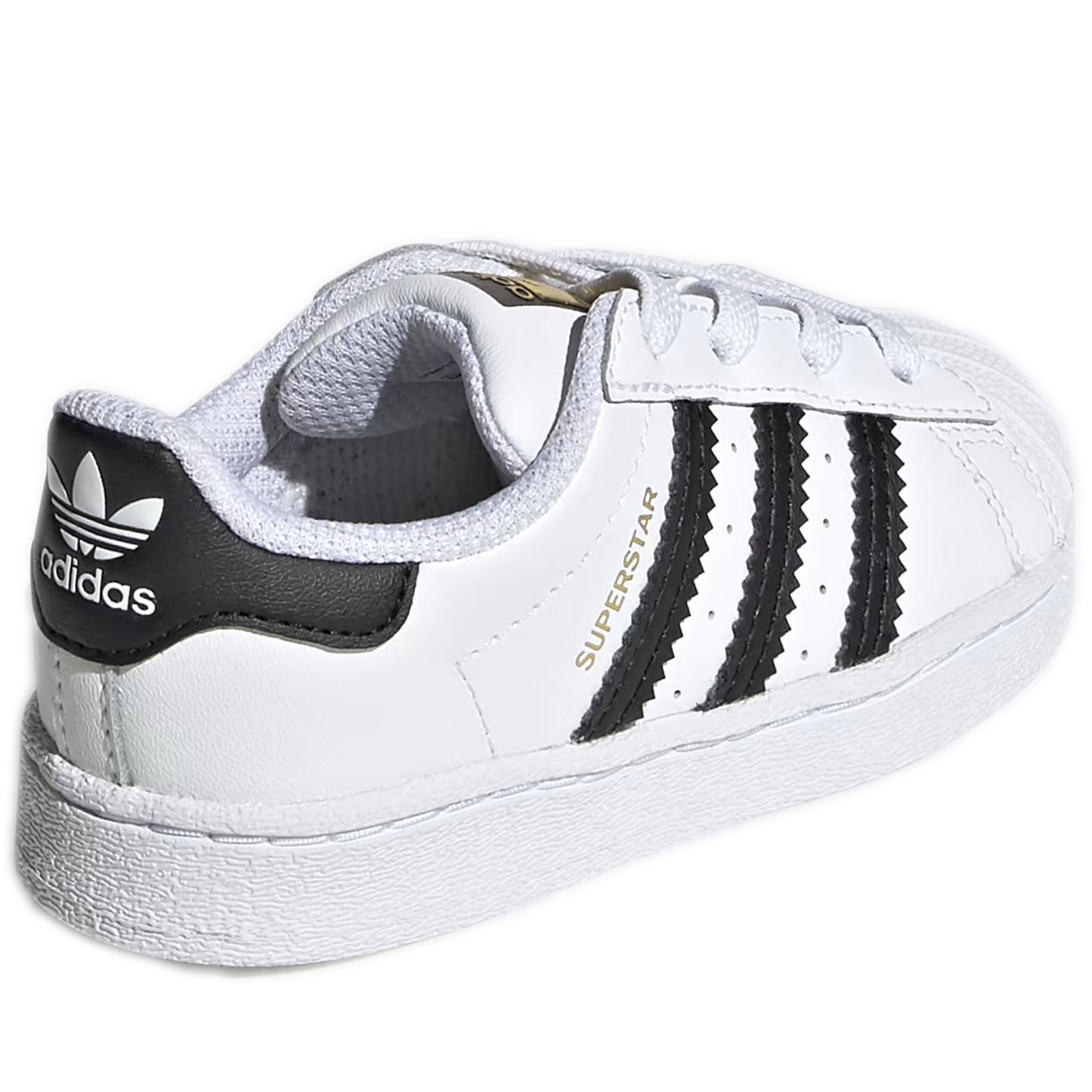 Infant's Adidas Superstar  - White/ Black/ White