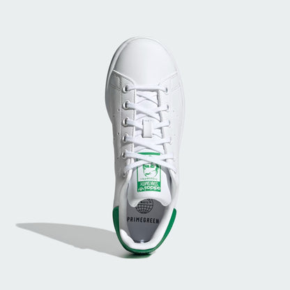 Pre School's Adidas Stan Smith Shoes - White/Green