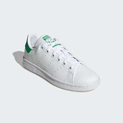 Pre School's Adidas Stan Smith Shoes - White/Green
