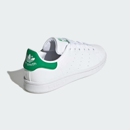 Pre School's Adidas Stan Smith Shoes - White/Green