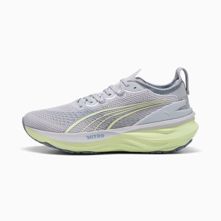 Men's Puma ForeverRun Nitro 2 - Vibrant Silver/Apple Spritz