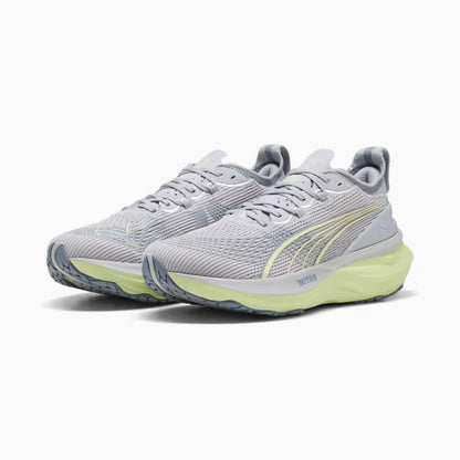 Men's Puma ForeverRun Nitro 2 - Vibrant Silver/Apple Spritz