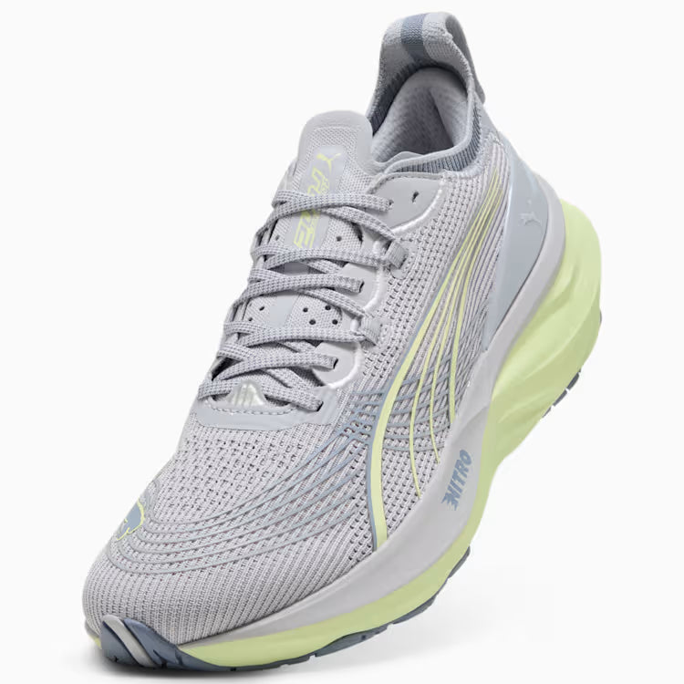 Men's Puma ForeverRun Nitro 2 - Vibrant Silver/Apple Spritz – Cool