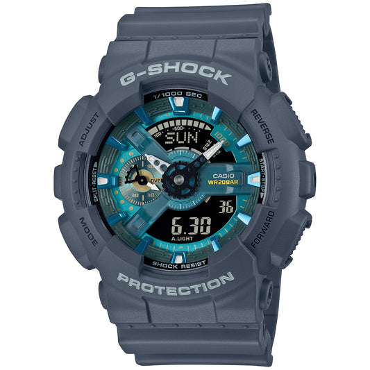 Casio G-Shock GA-110AS-2A Watch 51.2mm - Navy Blue