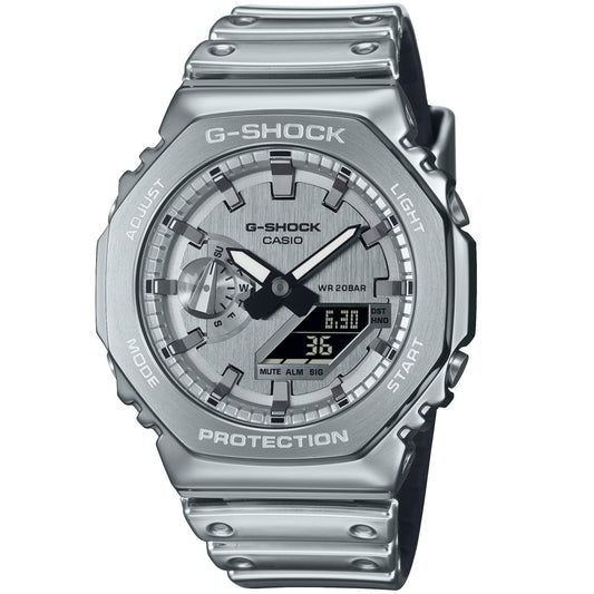 Casio G-Steel GM2100YM-8A Watch 44.4mm - Silver
