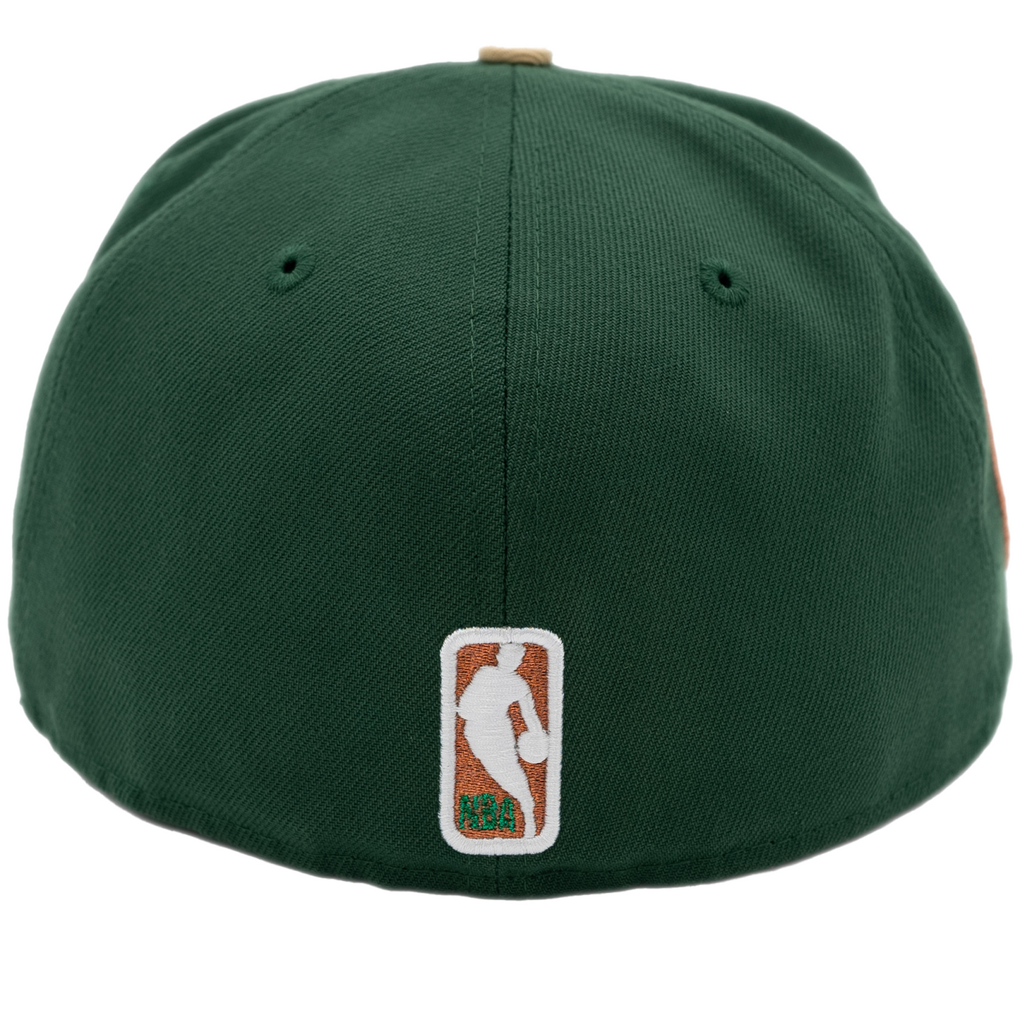 New Era Milwaukee Bucks 59Fifty Fitted Hat - Green/ Cream