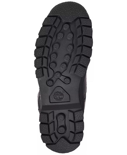 Grade School Timberland Euro Hiker Mid Lace Up Boots - Black