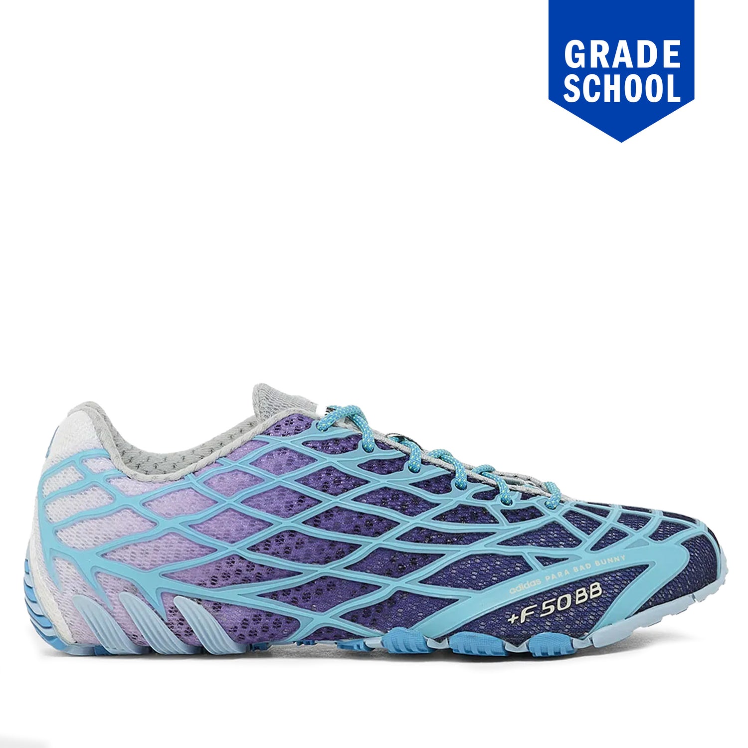 Grade School Adidas x Bad Bunny F50 Ghost Sprint - Dark Marine Dark Marine