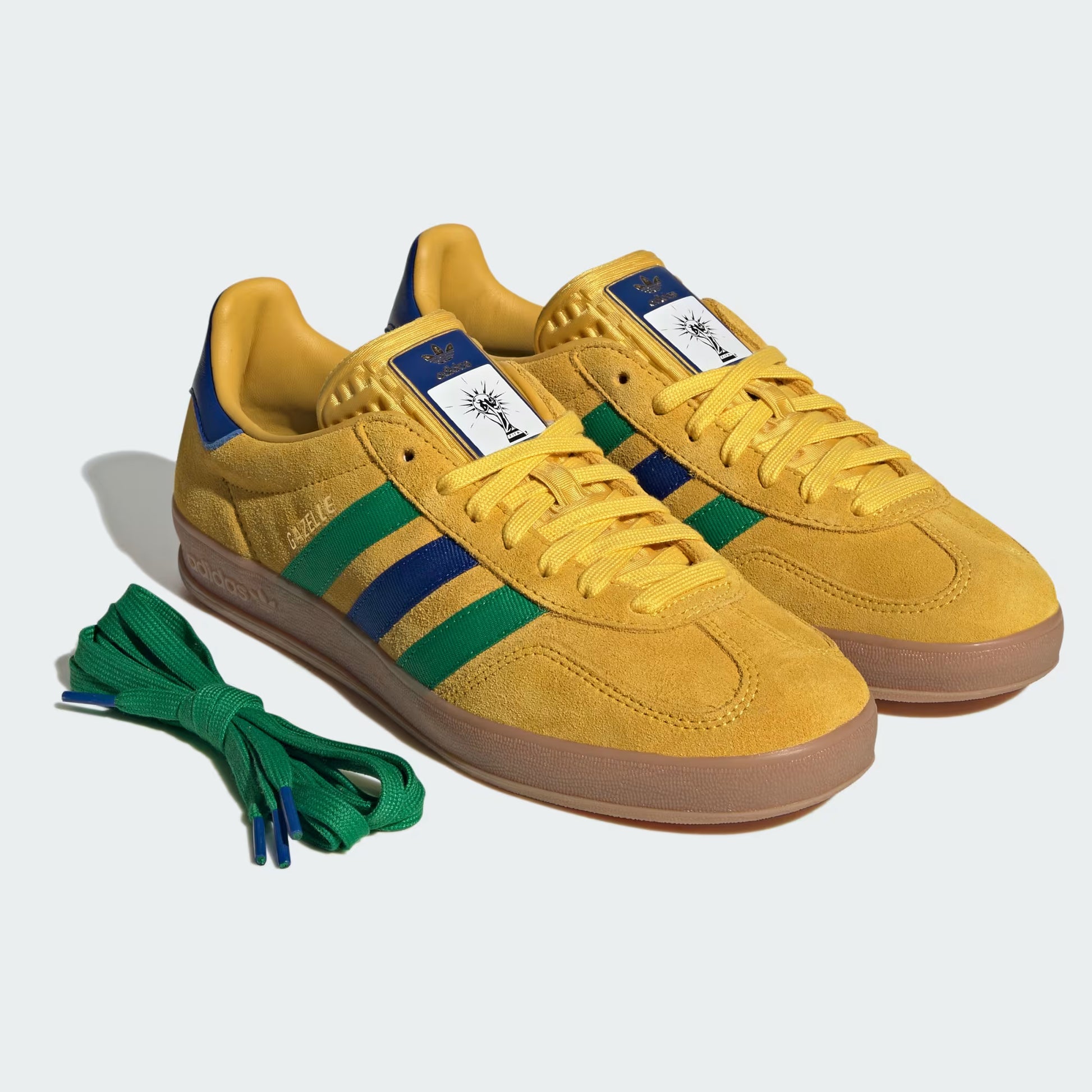 Mens Adidas Gazelle Indoor - FIFA World Cup 2026 - Team Brazil Colors Cool J's Miami online Mens Adidas Gazelle Indoor - FIFA World Cup 2026 - Team Brazil Colors Cool J's Miami online