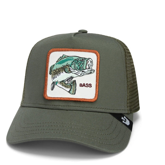 Goorin Bros. Trucker Hat | The Farm| Gone Fishin' - Olive