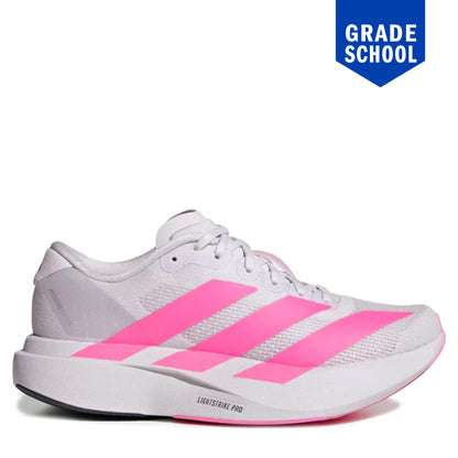 GS Adidas Adizero EVO SL Junior - Dash Grey/Lucid Pink/Core Black Dash Grey Lucid Pink Core Black