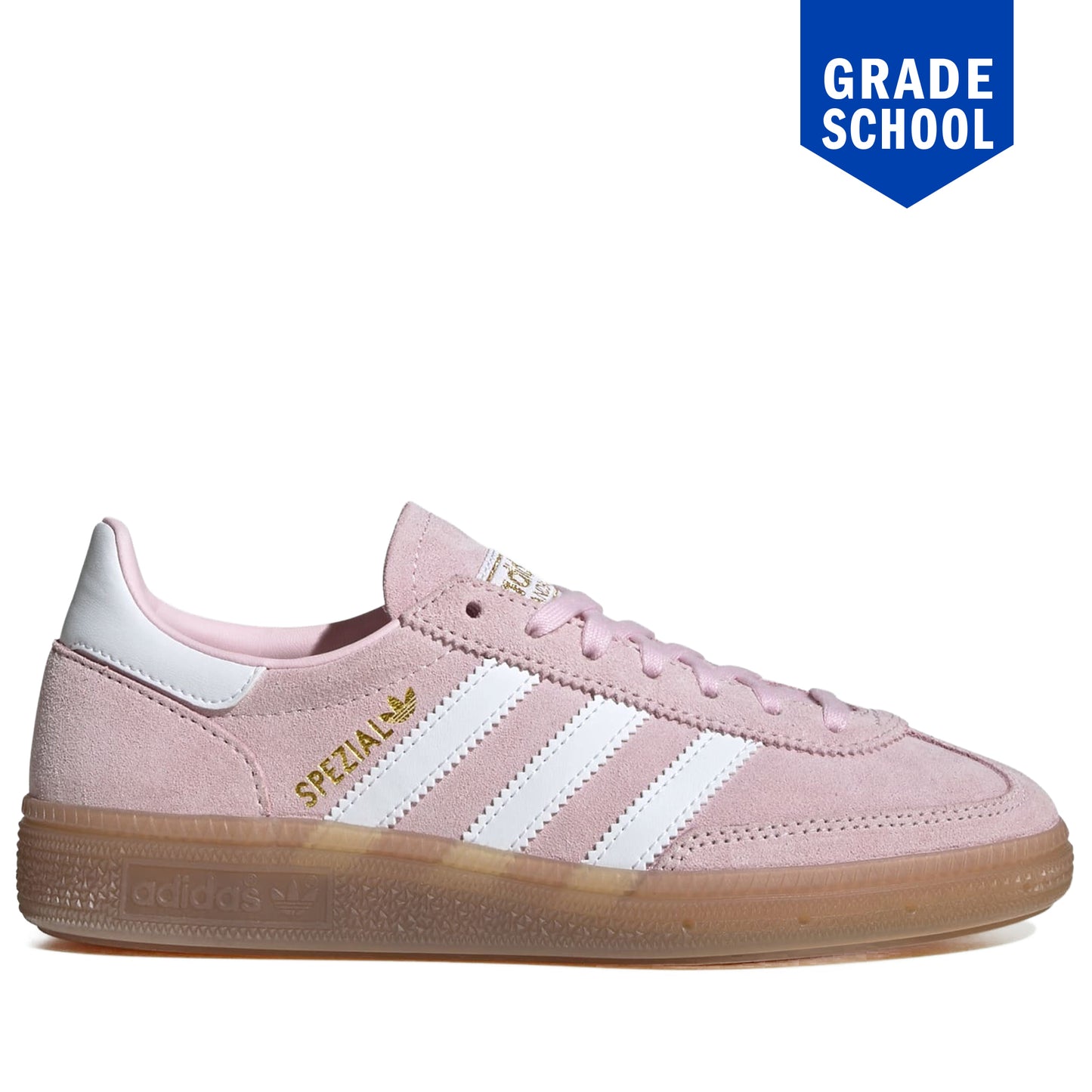 Adidas Sneakers clear-pink-non-dyed-gum Grade School Adidas Handball Spezial