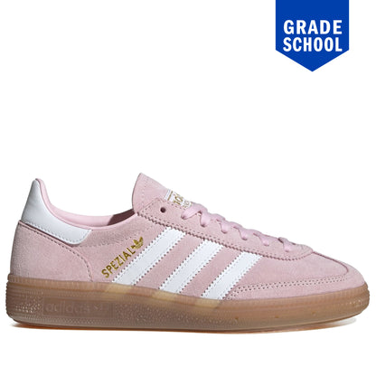 Grade School Adidas Handball Spezial Clear Pink Non Dyed Gum