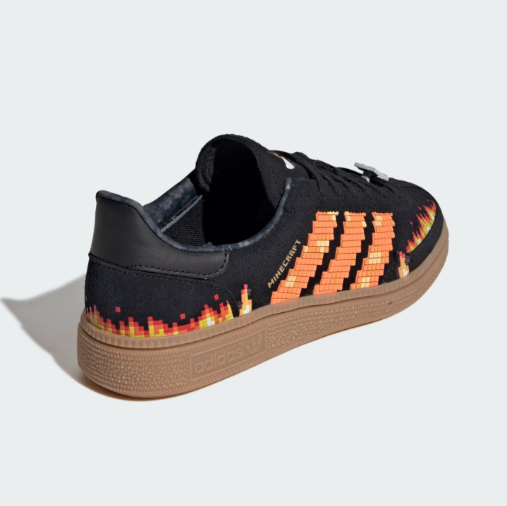 adidas Minecraft Handball Spezial Shoes Black 5.5 Kids - Originals adidas Minecraft Handball Spezial Shoes Black 5.5 Kids - Originals