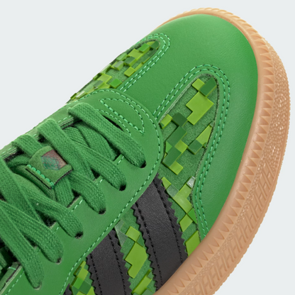 Grade School Adidas Samba XLG x MINECRAFT