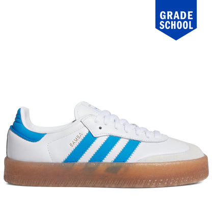 Grade School Adidas Sambae Cloud White