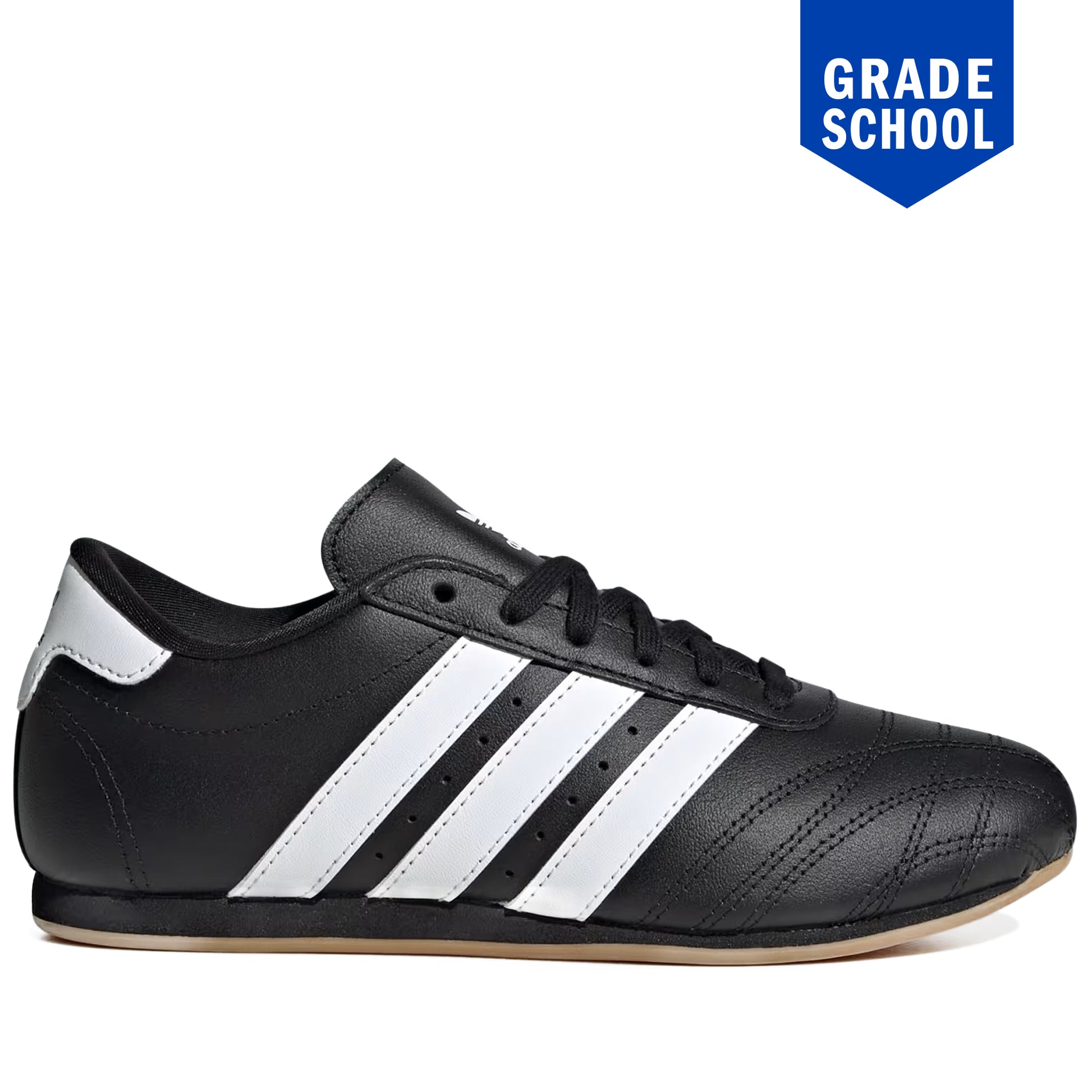 adidas Kids' Grade School Taekwondo Lace Shoes, Size 5, Black adidas Kids' Grade School Taekwondo Lace Shoes, Size 5, Black