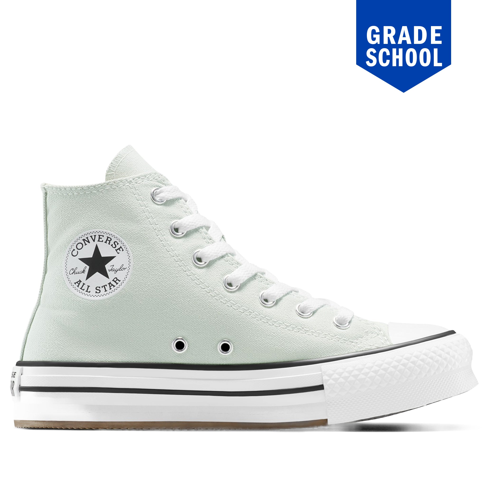 Converse Chuck Taylor All Star EVA Lift GS- Rainwashed Grey | Cool