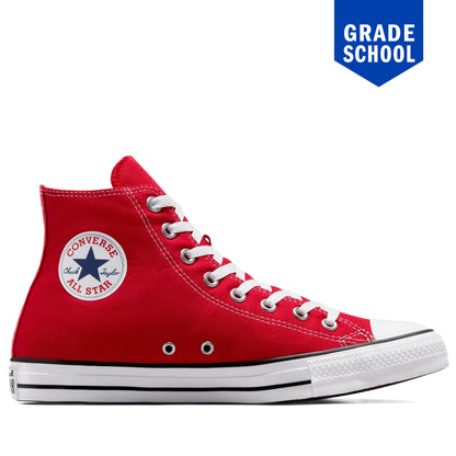 Converse Chuck Taylor All Star Canvas High Top GS- Red