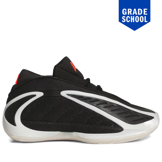 Grade School's Adidas Anthony Edwards 2 - AE2 Core Black Zero Metallic Lucid Red