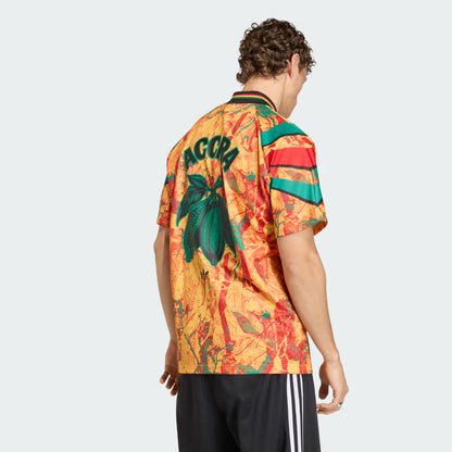 Adidas Ghana Graphic Jersey - Green/Eqt Yellow/Better Scarlet