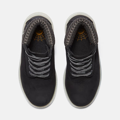 Grade School Timberland Premium 6-Inch Waterproof Boots - Black Nubuck
