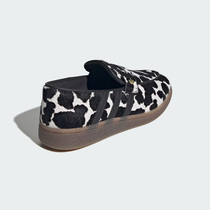 Women's Adidas Handball Spezial Loafer - Core Black / Gold Metallic