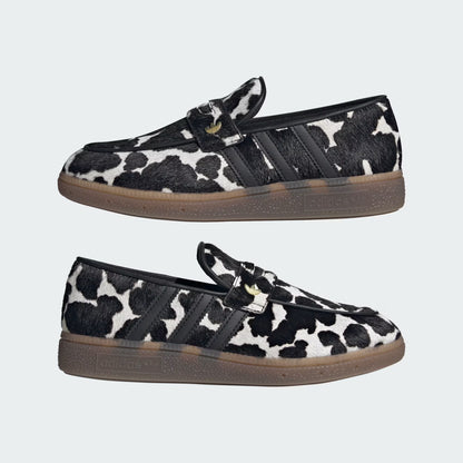 Women's Adidas Handball Spezial Loafer - Core Black / Gold Metallic