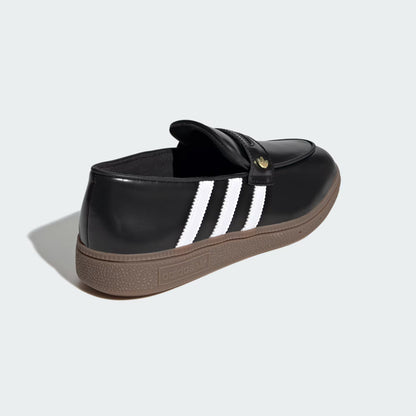 Men's Adidas Handball Spezial Loafer - Core Black / Cloud White / Gold