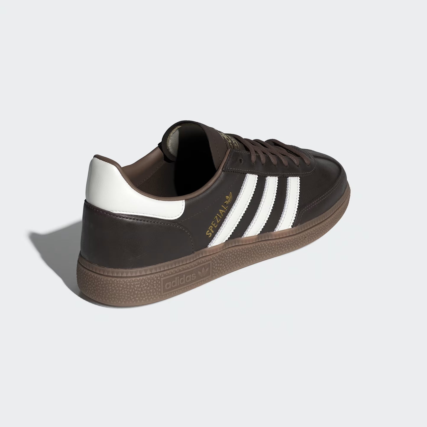 Men's Adidas Handball Spezial - Brown / Core White / Earth Strata