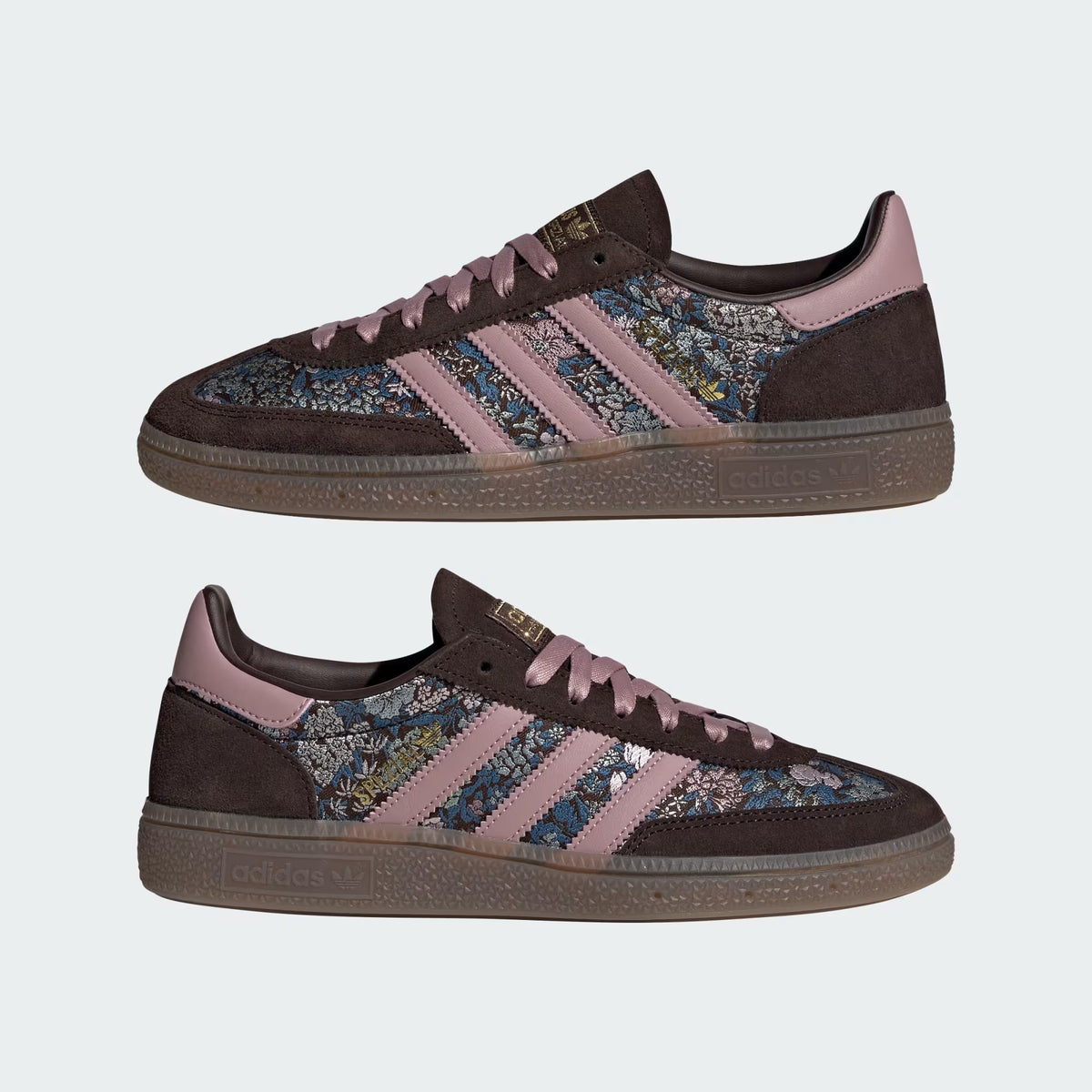 Women's Adidas Handball Spezial x Liberty London - Aurora Coffee / Magic Mauve