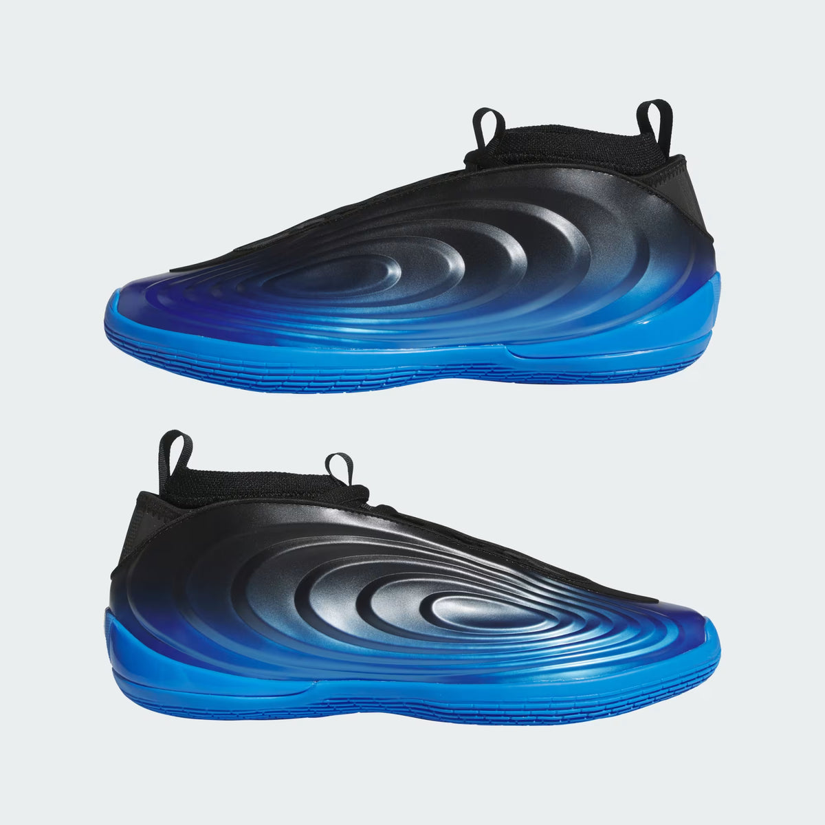 Men's Adidas Harden Volume 10 - Core Black / Ray Blue / Silver Metallic