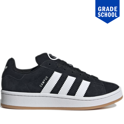 Grade School Adidas Campus 00s Shoes - Core Black/Cloud White Core Black Cloud White