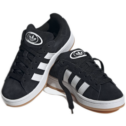 Grade School Adidas Campus 00s Shoes - Core Black/Cloud White