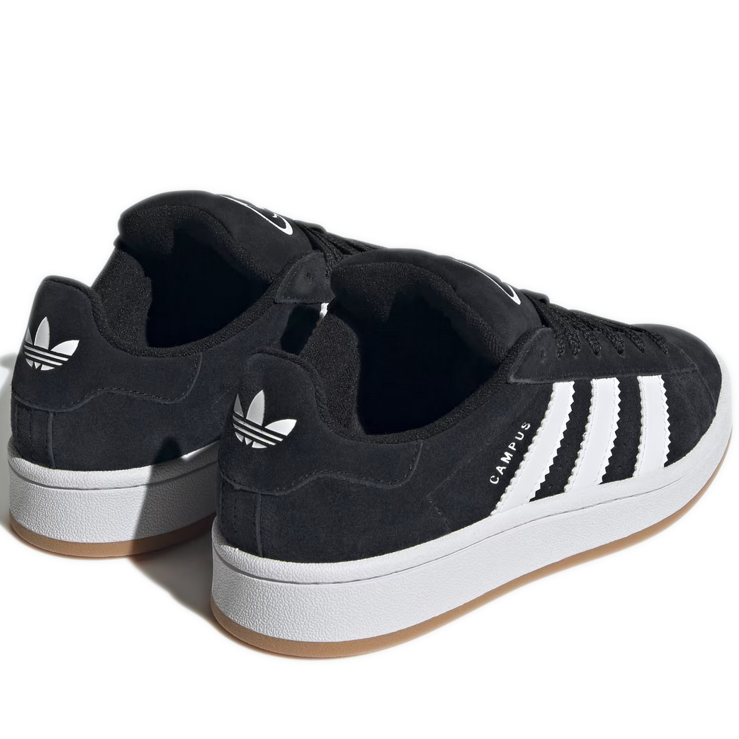 Grade School Adidas Campus 00s Shoes - Core Black / Cloud White / Cloud White