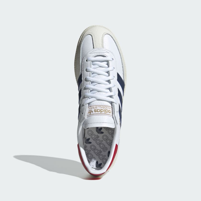Men's Adidas Handball Spezial - Cloud White/Shadow Navy/Team Victory Red