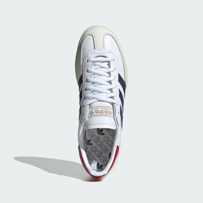 Men's Adidas Handball Spezial - Cloud White/Shadow Navy/Team Victory Red