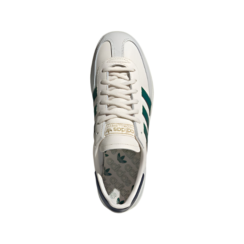Men's Adidas Handball Spezial - Chalk White/Collegiate Green/Night Indigo