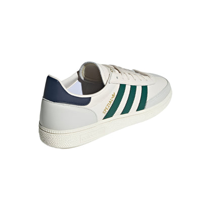 Men's Adidas Handball Spezial - Chalk White/Collegiate Green/Night Indigo