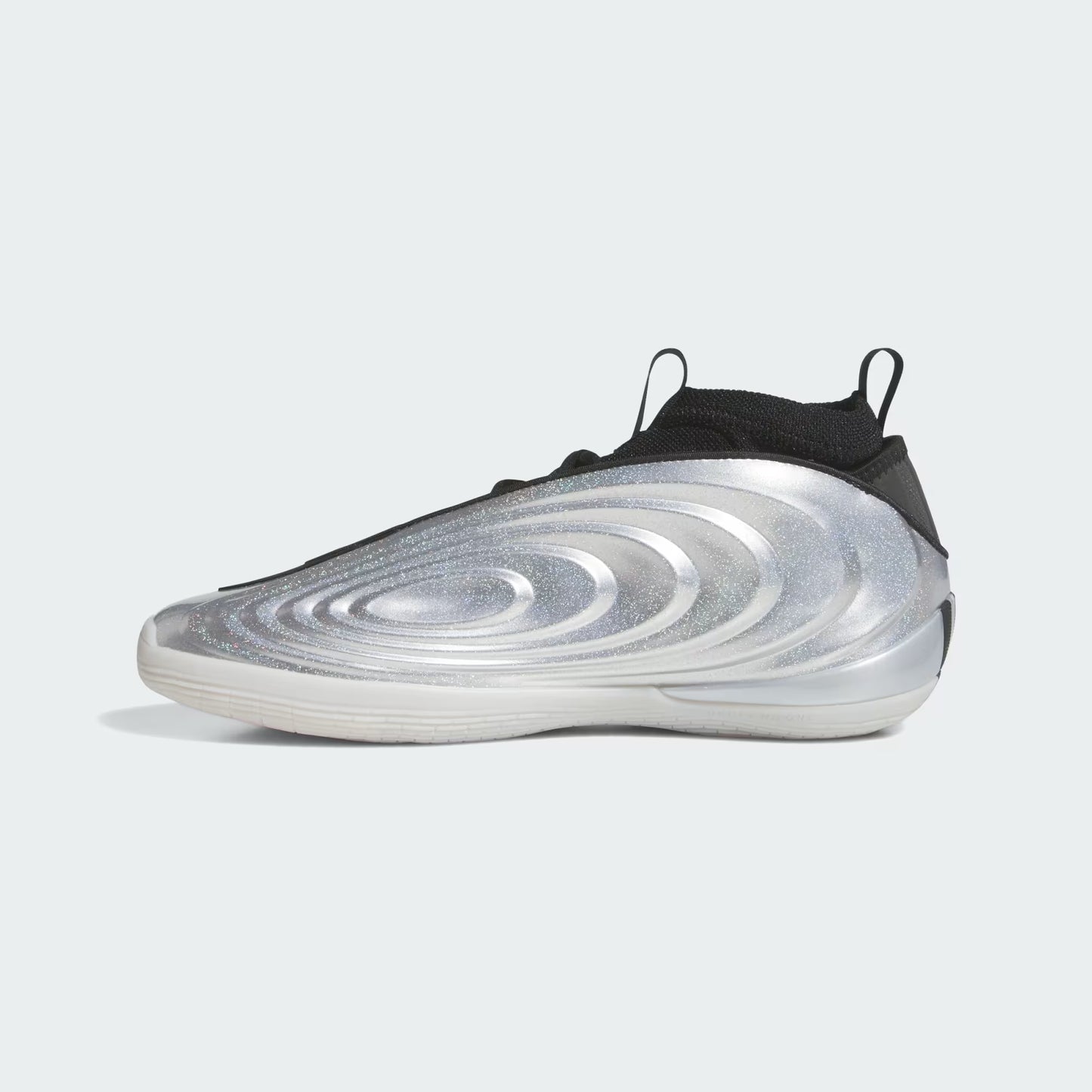 Men's Adidas Harden Volume 10 - Silver Metallic / Core Black / Lucid Orange