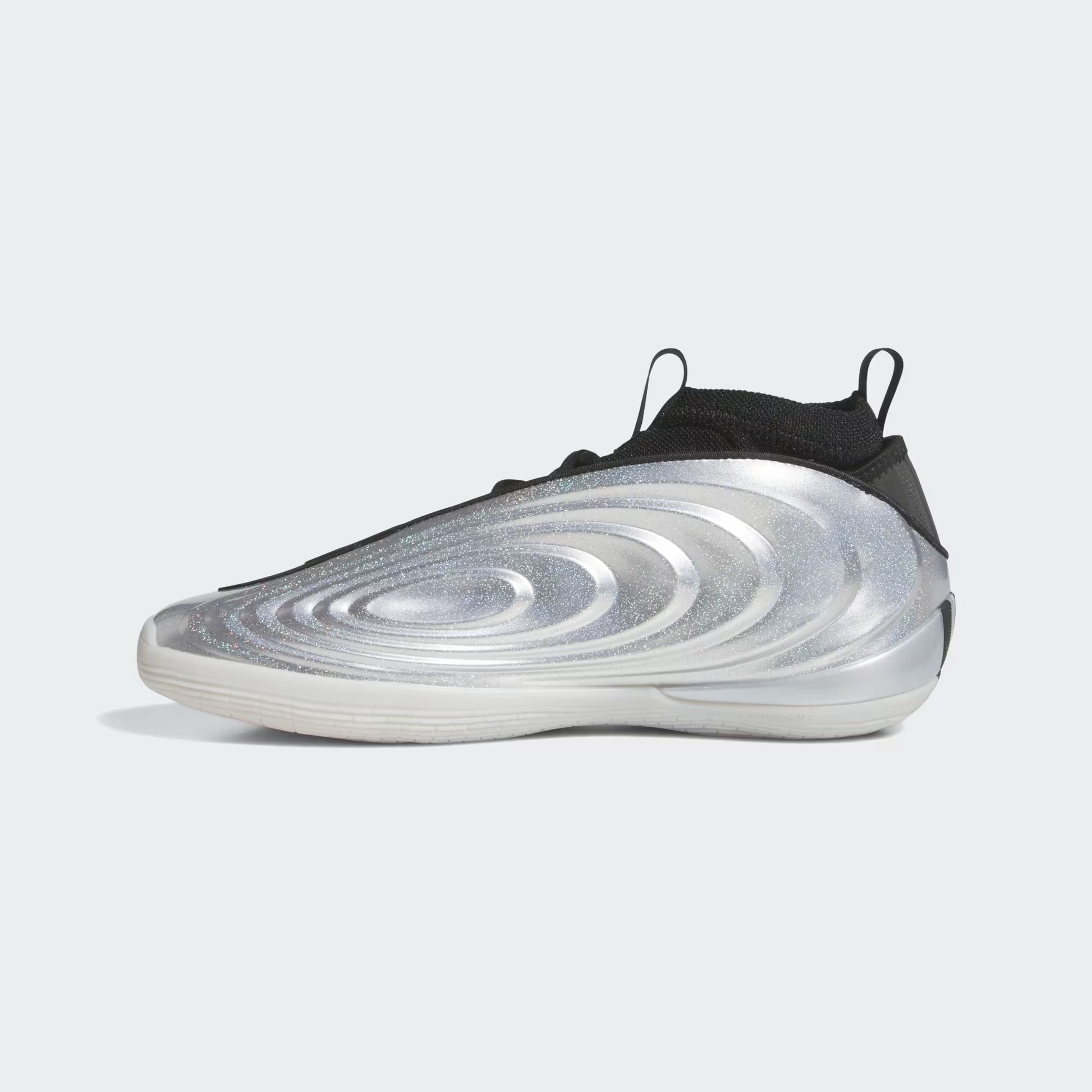 Men's Adidas Harden Volume 10 - Silver Metallic / Core Black / Lucid Orange