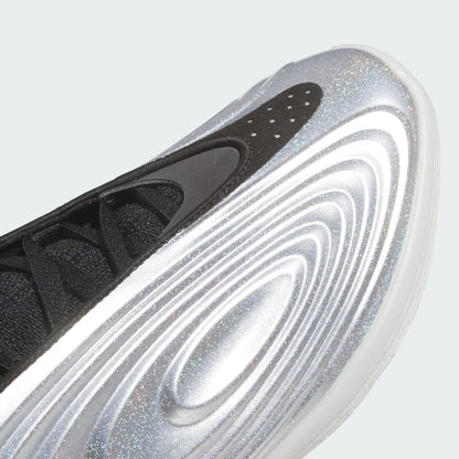 Men's Adidas Harden Volume 10 - Silver Metallic / Core Black / Lucid Orange