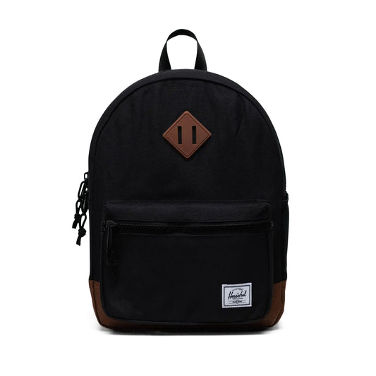 Herschel Heritage Kids Backpack - Black/Saddle Brown