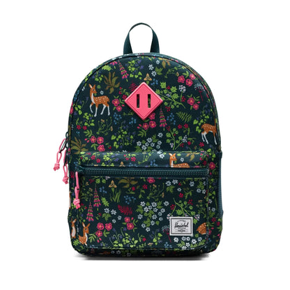 Herschel Heritage Kids Backpack - Deer Woodland Dark Sea