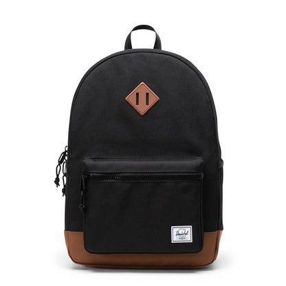 Herschel Heritage Youth Backpack - Black/Saddle Brown